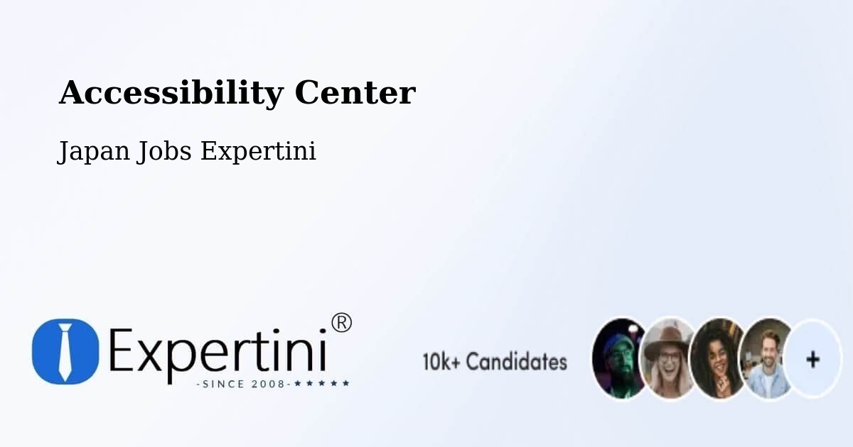 Accessibility Center - Japan Jobs Expertini