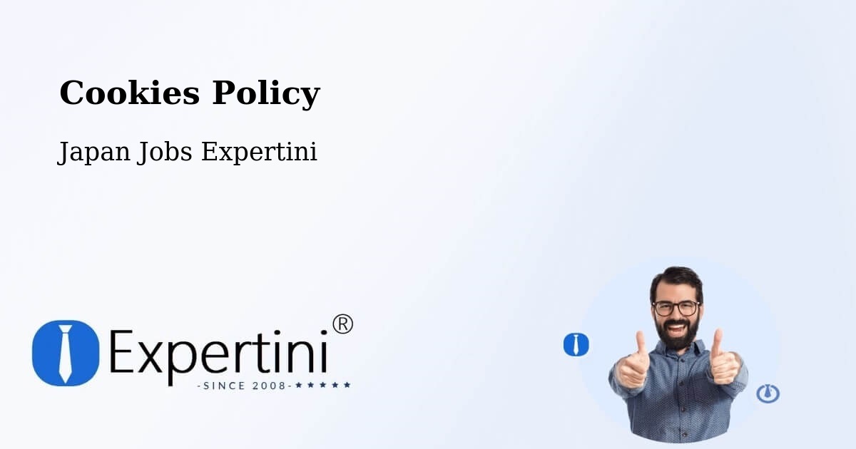 Cookies Policy - Japan Jobs Expertini
